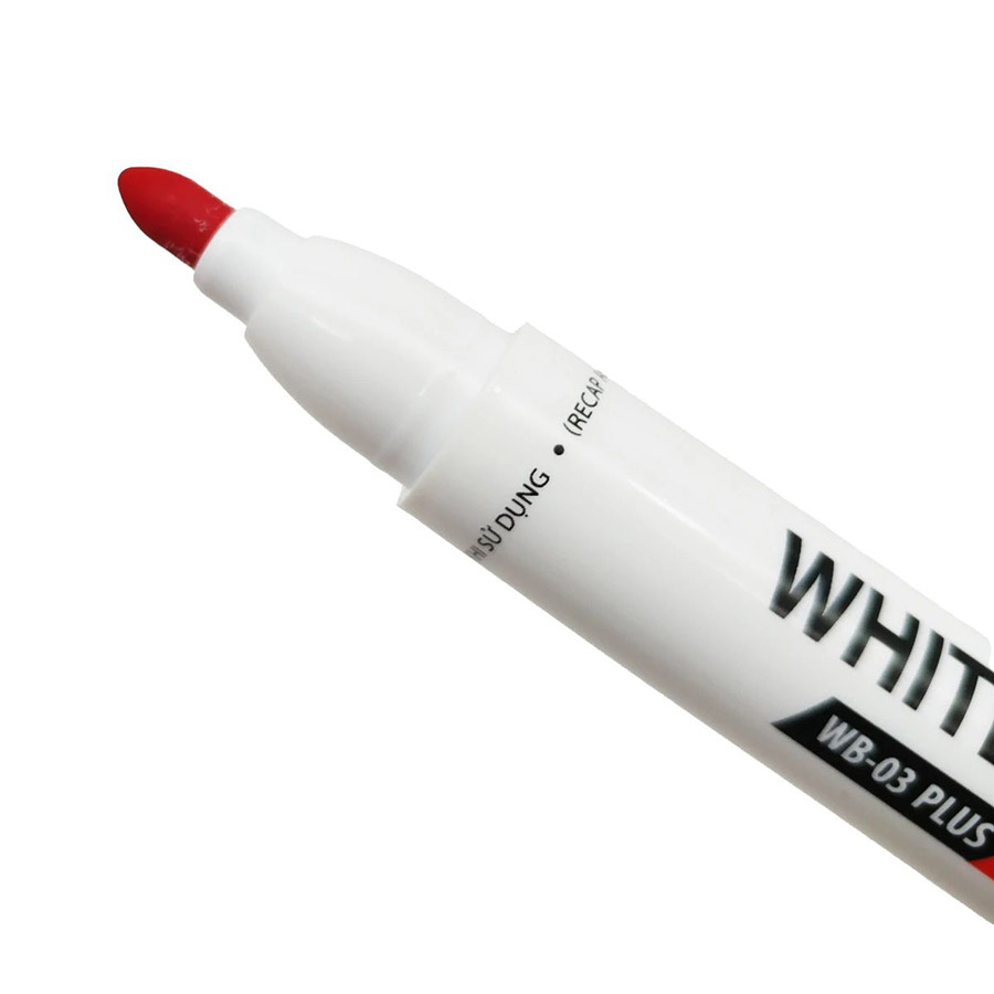 Bút Lông Bảng Thiên Long Plus Màu Đỏ WB-03