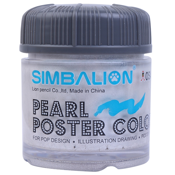 Màu Vẽ Simbalion Poster Bạc Ánh Ngọc Trai PT-30-302