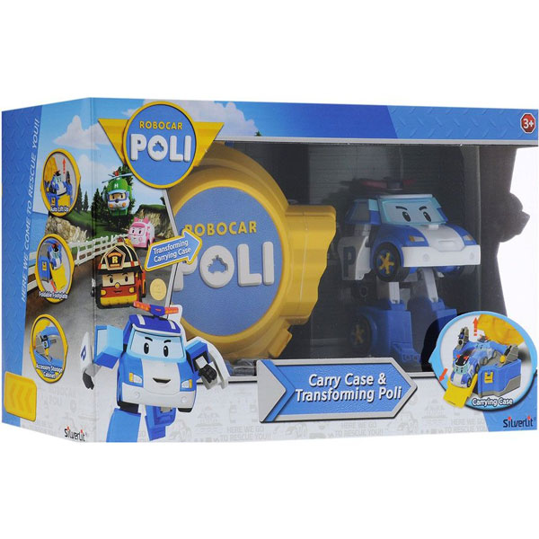 Đồ Chơi Hộp Dụng Cụ Và Robot Biến Hình Xe Cảnh Sát Poli 83072