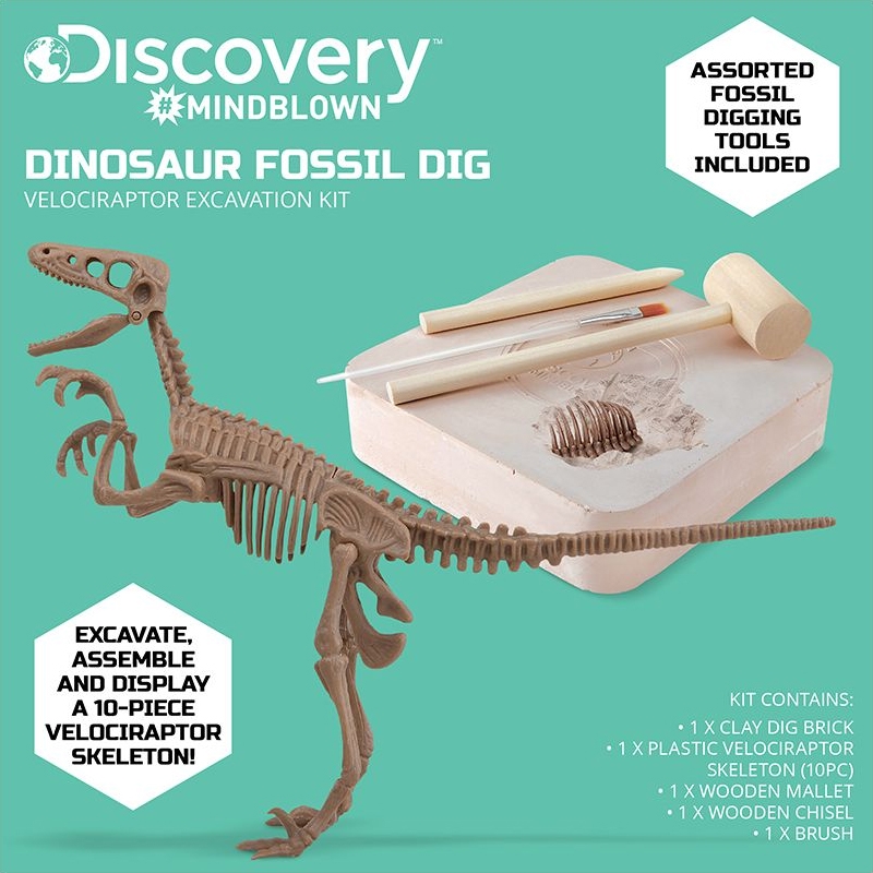 Đồ Chơi Bộ Khảo Cổ Truy Tìm Xương Khủng Long - Velociraptor 1423004881
