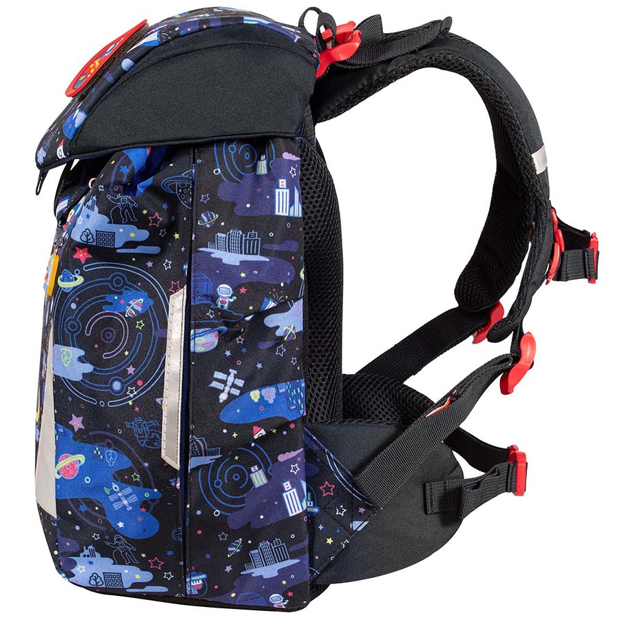Ba Lô Chống Gù Tiger Family Eggie Schoolbag - Cities In Space TGEG-006A