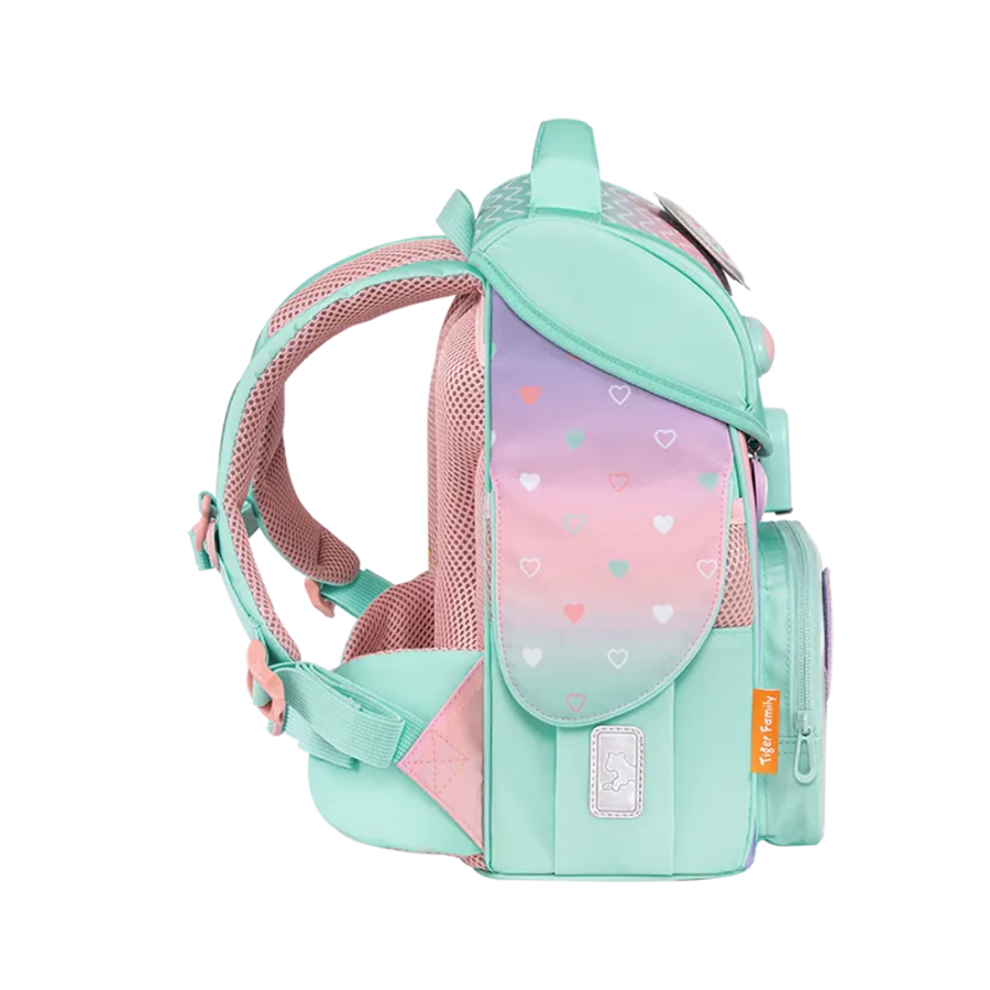 Ba Lô Học Sinh Chống Gù Tiger Family Jolly Schoolbag Pro 2 - Peach Waves [Go Green] TGJL-080A