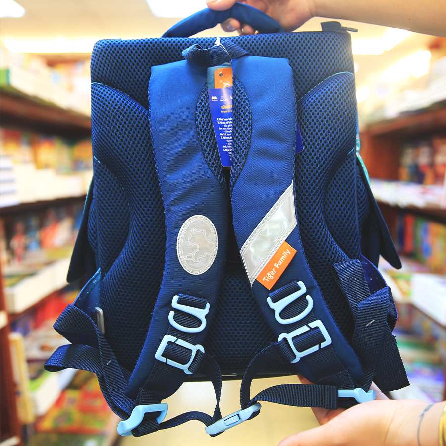 Ba Lô Học Sinh Chống Gù Tiger Family Nature Quest Schoolbag Pro - Space Things [Go Green] TGNQ-097A