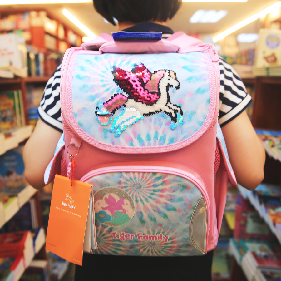 Ba Lô Học Sinh Chống Gù Tiger Family Nature Quest Schoolbag Pro - Dream On [Sequins] TGNQ-089A