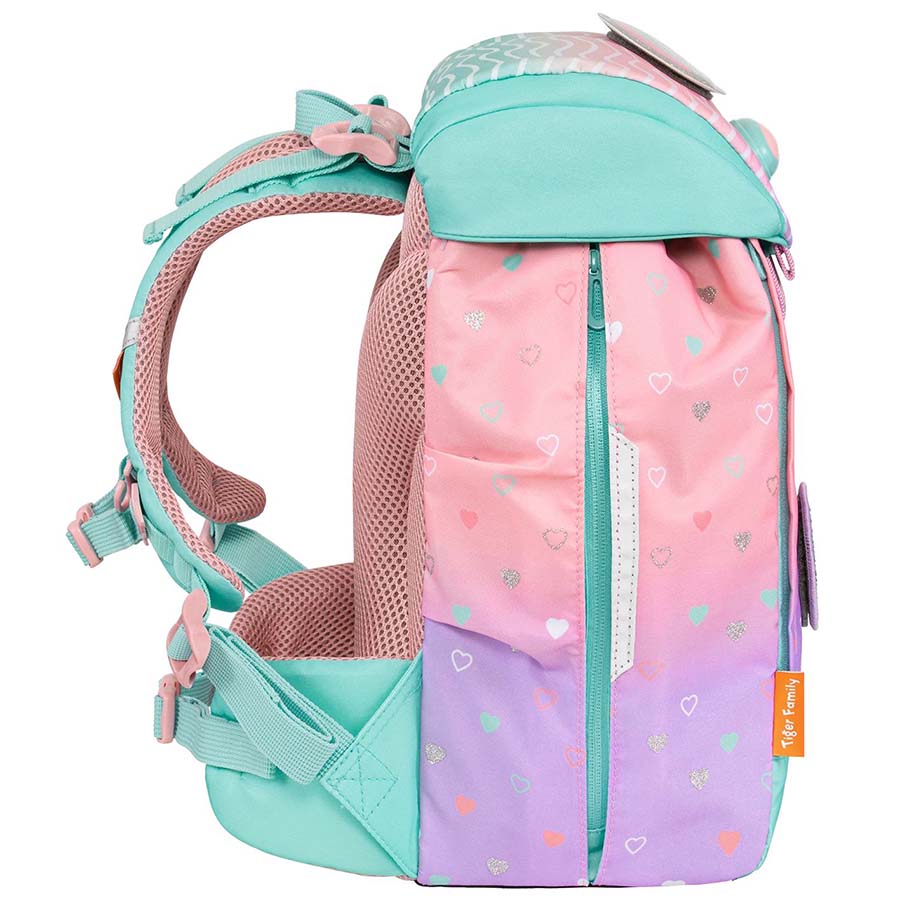 Ba Lô Chống Gù Tiger Family Eggie Schoolbag - Peach Waves [Go Green] TGEG-020A