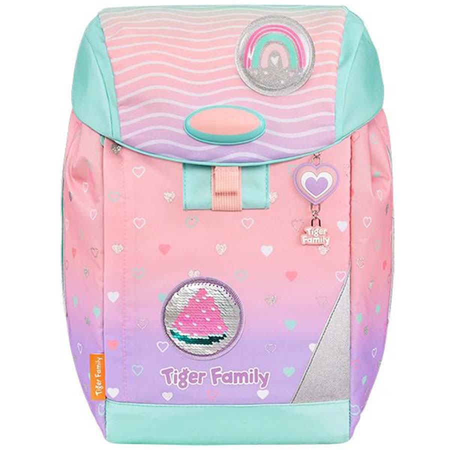 Ba Lô Chống Gù Tiger Family Eggie Schoolbag - Peach Waves [Go Green] TGEG-020A
