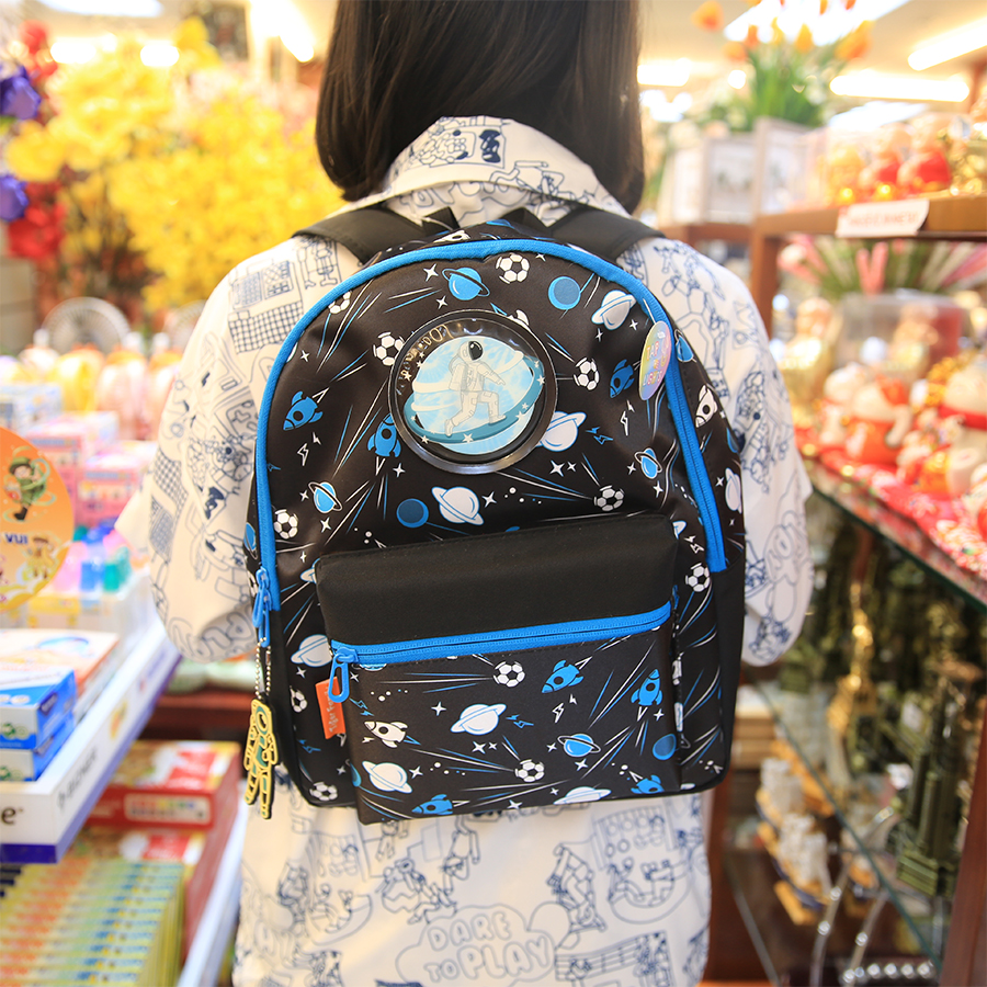 Ba Lô Mẫu Giáo Lấp Lánh Phát Sáng Tiger Family Fun Time Lights Up Backpack - Moonwalk FTRP-FB01A