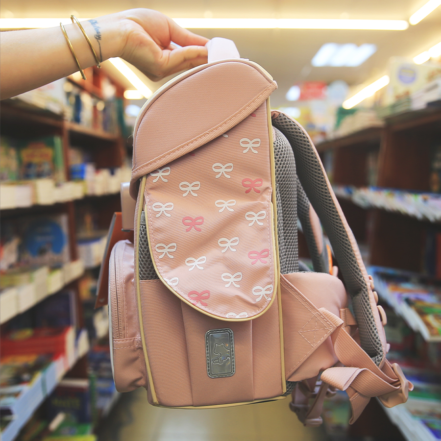 Ba Lô Học Sinh Chống Gù Tiger Family Jolly Schoolbag Pro 2 - Bows and Bunny [Sequins] TGJL-094A