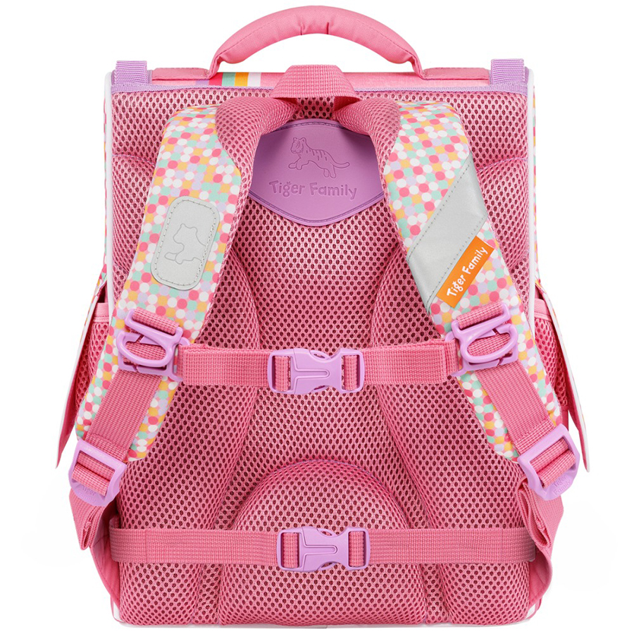 Ba Lô Chống Gù Tiger Family Nature Quest Schoolbag Pro S - Pink Amour [Sequins] TGNQ-041A(2)