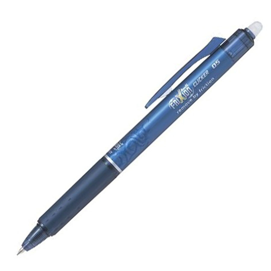 Bút Bi Xóa Được Pilot-Frixion Ball Clicker Bitex Mực Xanh Đen/Blrt-Fr5-Bb-Me