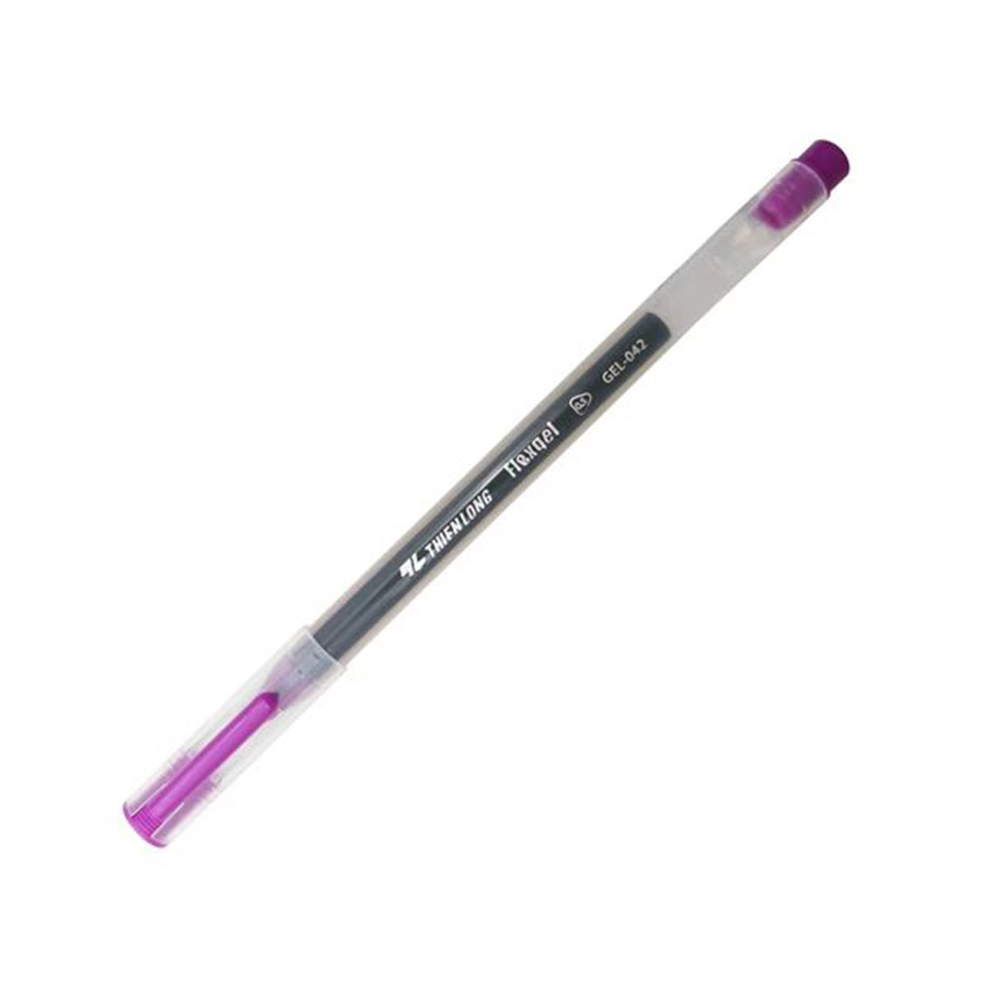 Bút Gel Thiên Long Màu Tím Gel-042