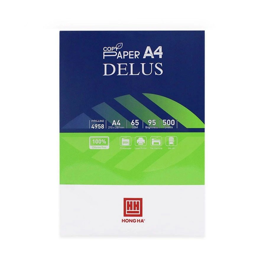 Giấy In Hồng Hà Delux A4 4958