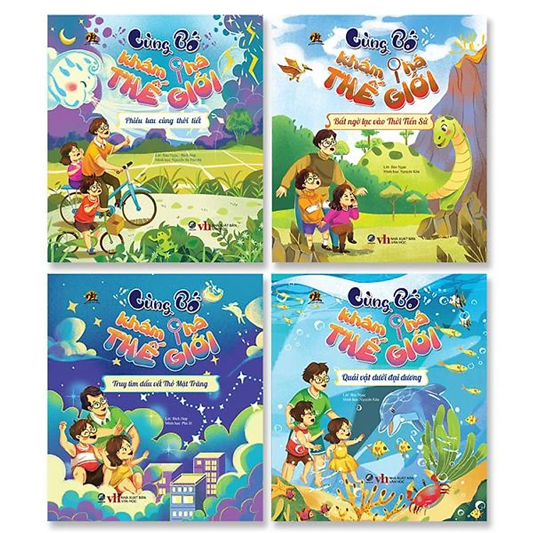 Cùng Bố Khám Phá Thế Giới - Truy Tìm Dấu Vết Thỏ Mặt Trăng
