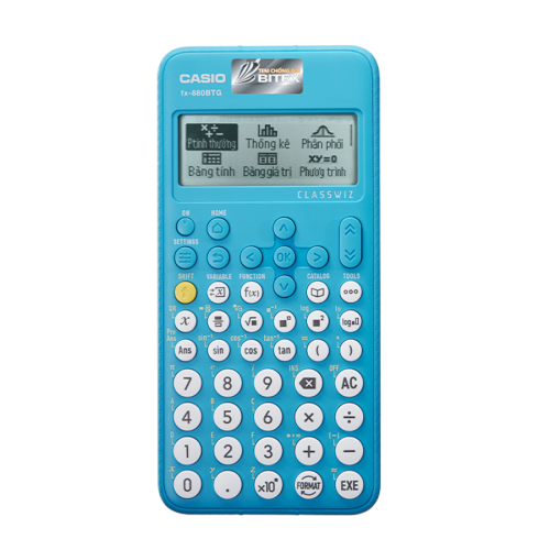 Máy Tính CASIO FX880BTG-BU (Màu Xanh)