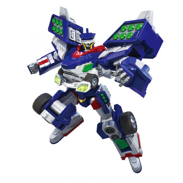 Đồ Chơi Robot Hộ Thần Rừng Xanh Cá Mập Cuồng Nộ Sharkross V503021