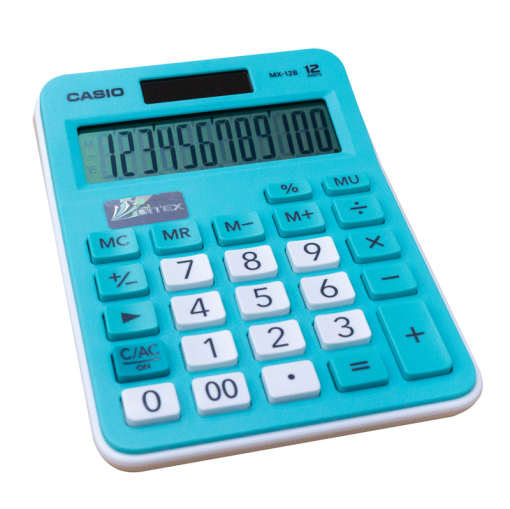 Máy Tính Casio MX12B-GN Màu Xanh Lá
