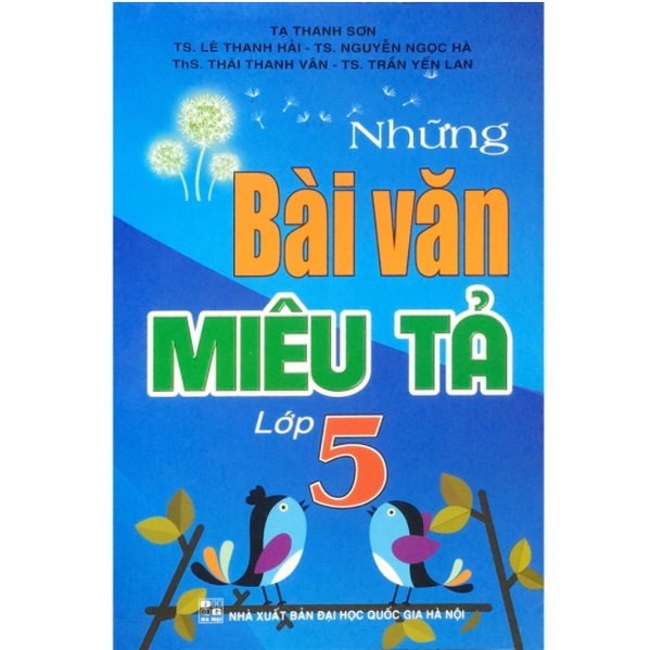 Những Bài Văn Miêu Tả Lớp 5