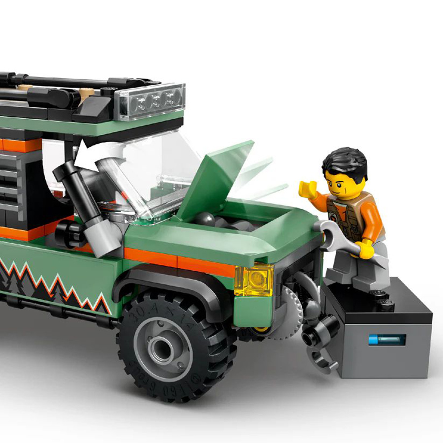 Đồ Chơi Lắp Ráp Xe Leo Núi Địa Hình 4X4 60447