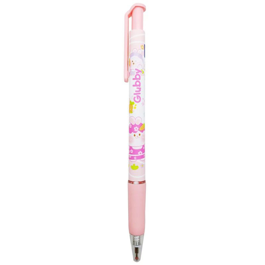 Bút Gel Thiên Long Màu Hồng - Mực Xanh GELB-046