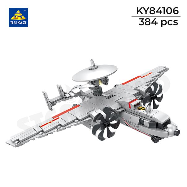 Đồ Chơi Lắp Ráp Máy Bay Cảnh Báo Sớm Kj600 Kazi 84106