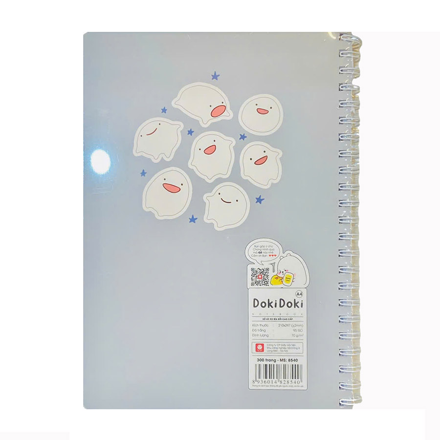 Sổ Lò Xo Dokidoki A4 300 Trang 8540