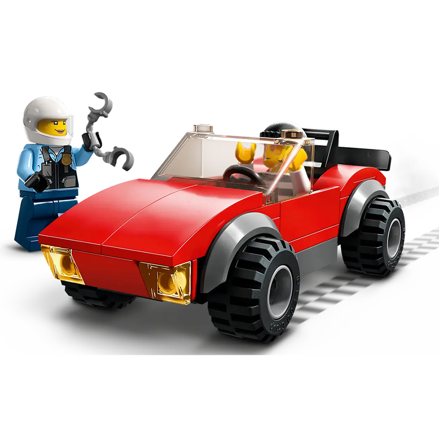 Đồ Chơi Lắp Ráp Lego Mô Tô Cảnh Sát Truy Đuổi Tội Phạm 60392