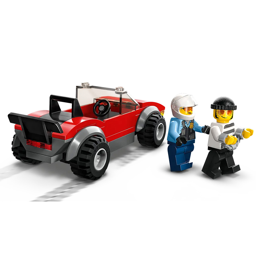 Đồ Chơi Lắp Ráp Lego Mô Tô Cảnh Sát Truy Đuổi Tội Phạm 60392