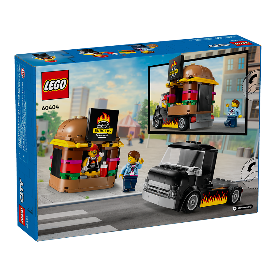 Đồ Chơi Lắp Ráp Lego Xe Tải Burger Lưu Động 60404