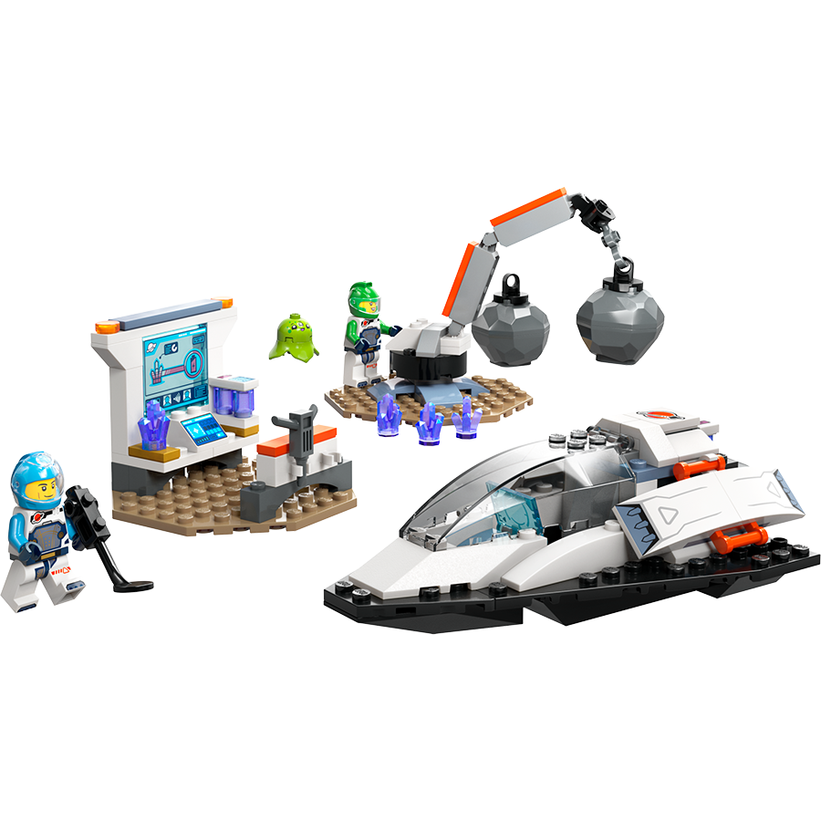 Đồ Chơi Lắp Ráp Lego Tàu Vũ Trụ Khám Phá Thiên Thạch 60429