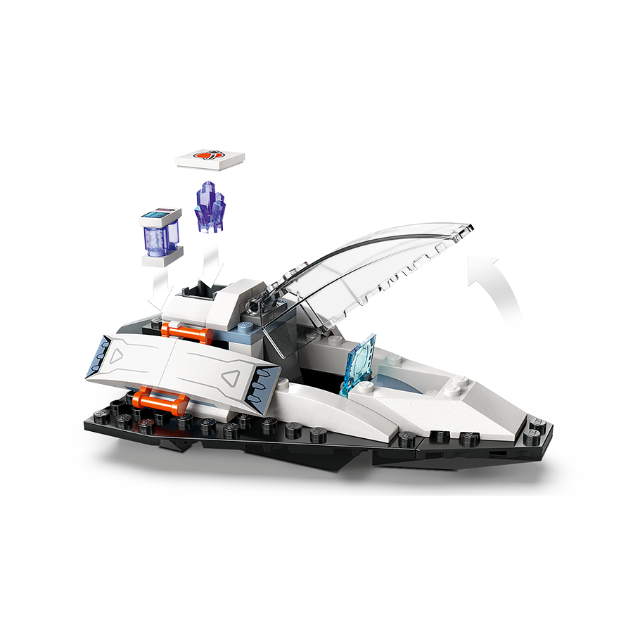 Đồ Chơi Lắp Ráp Lego Tàu Vũ Trụ Khám Phá Thiên Thạch 60429
