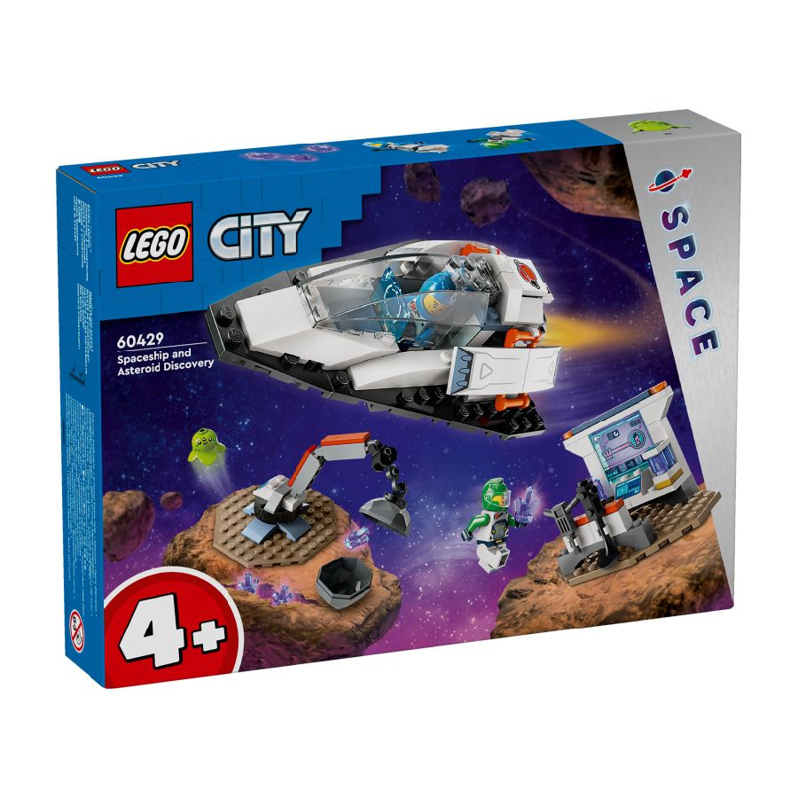 Đồ Chơi Lắp Ráp Lego Tàu Vũ Trụ Khám Phá Thiên Thạch 60429