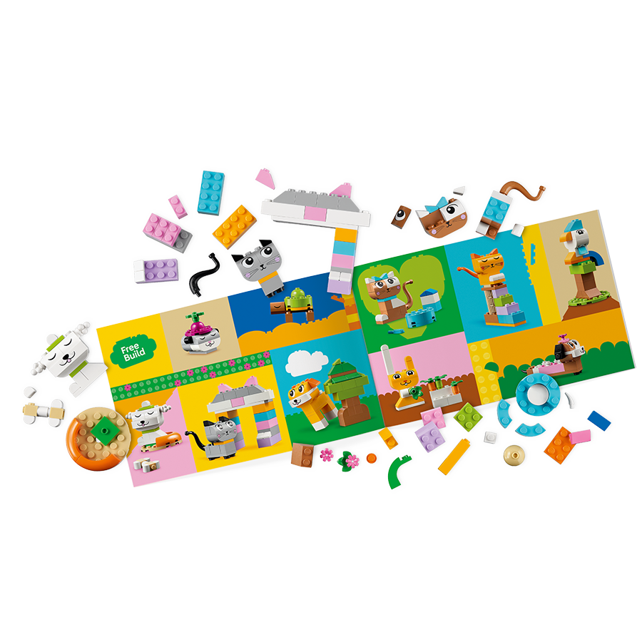 Đồ Chơi Lắp Ráp Lego Bộ Gạch Sáng Tạo Chủ Đề Động Vật 11034