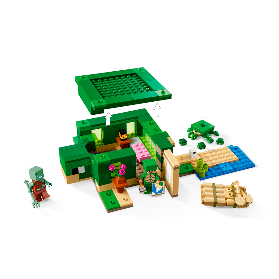 Đồ Chơi Lắp Ráp Lego Ngôi Nhà Rùa Biển 21254