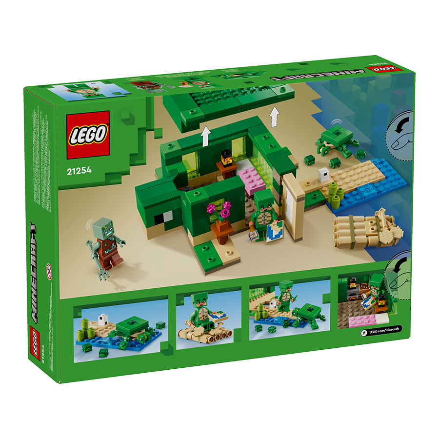 Đồ Chơi Lắp Ráp Lego Ngôi Nhà Rùa Biển 21254