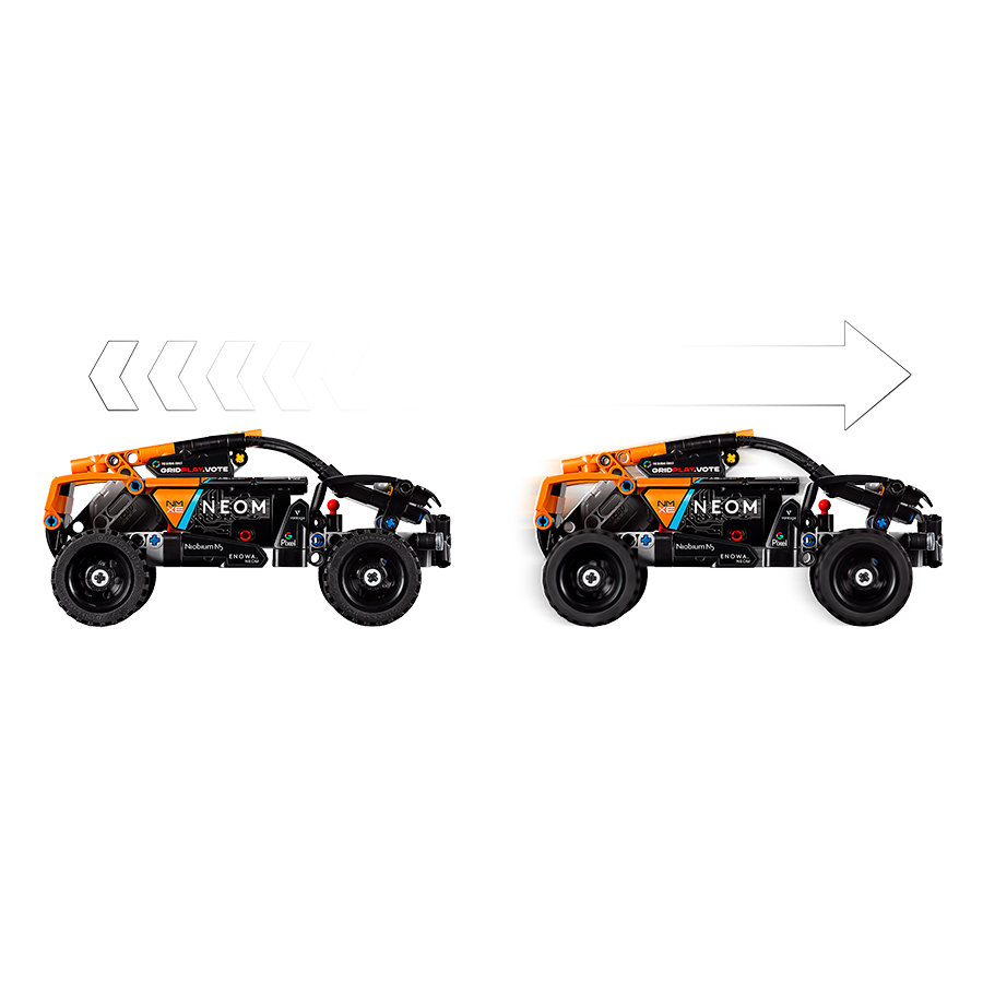 Đồ Chơi Lắp Ráp Lego Xe Đua Địa Hình Neom Mclaren Extreme E 42166