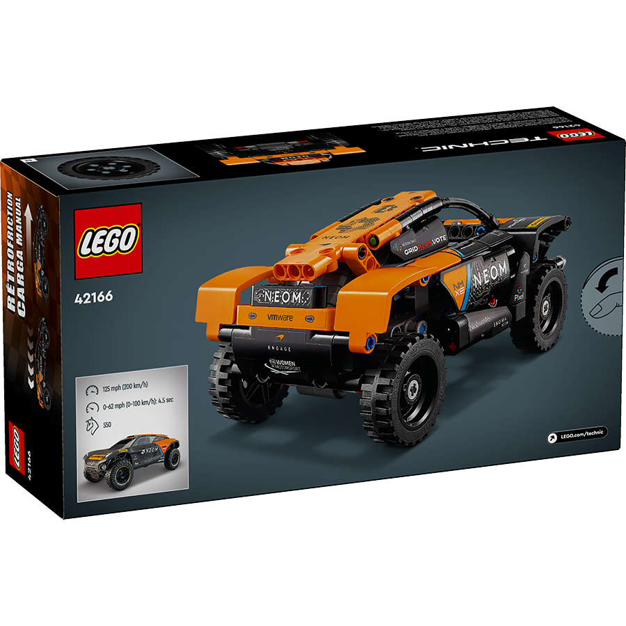 Đồ Chơi Lắp Ráp Lego Xe Đua Địa Hình Neom Mclaren Extreme E 42166
