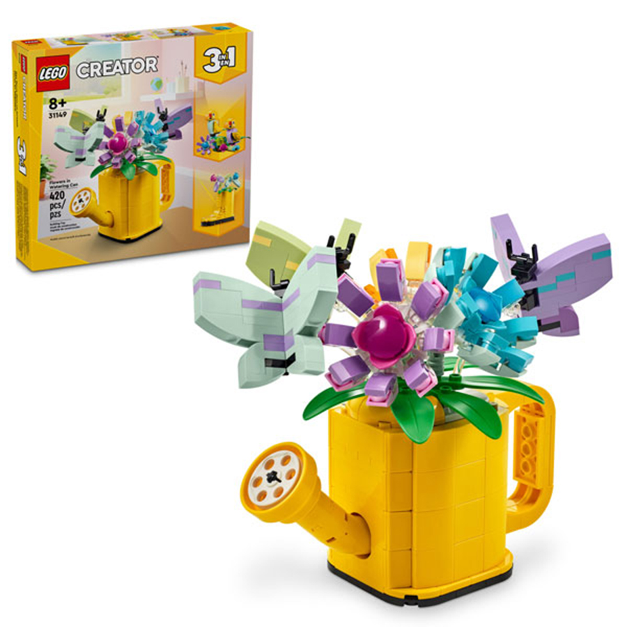 Đồ Chơi Lắp Ráp Lego Chậu Hoa Trang Trí Hình Bình Tưới Cây 31149