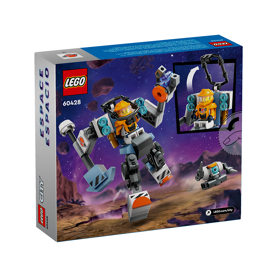 Đồ Chơi Lắp Ráp Lego Rô Bốt Xây Dựng Trong Không Gian 60428