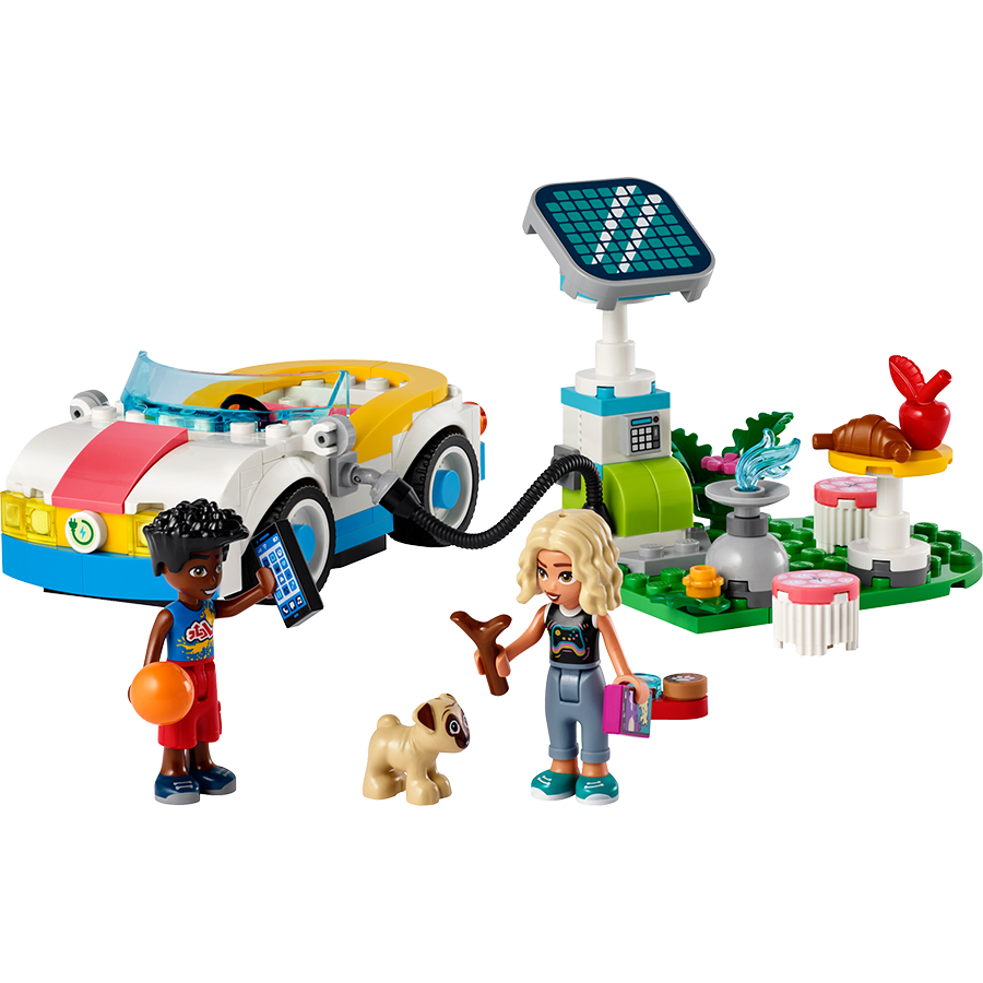 Đồ Chơi Lắp Ráp Lego Xe Điện Và Trạm Sạc Điện 42609