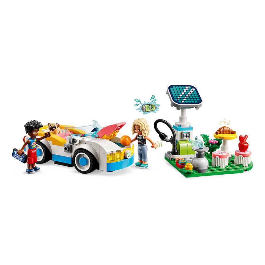 Đồ Chơi Lắp Ráp Lego Xe Điện Và Trạm Sạc Điện 42609