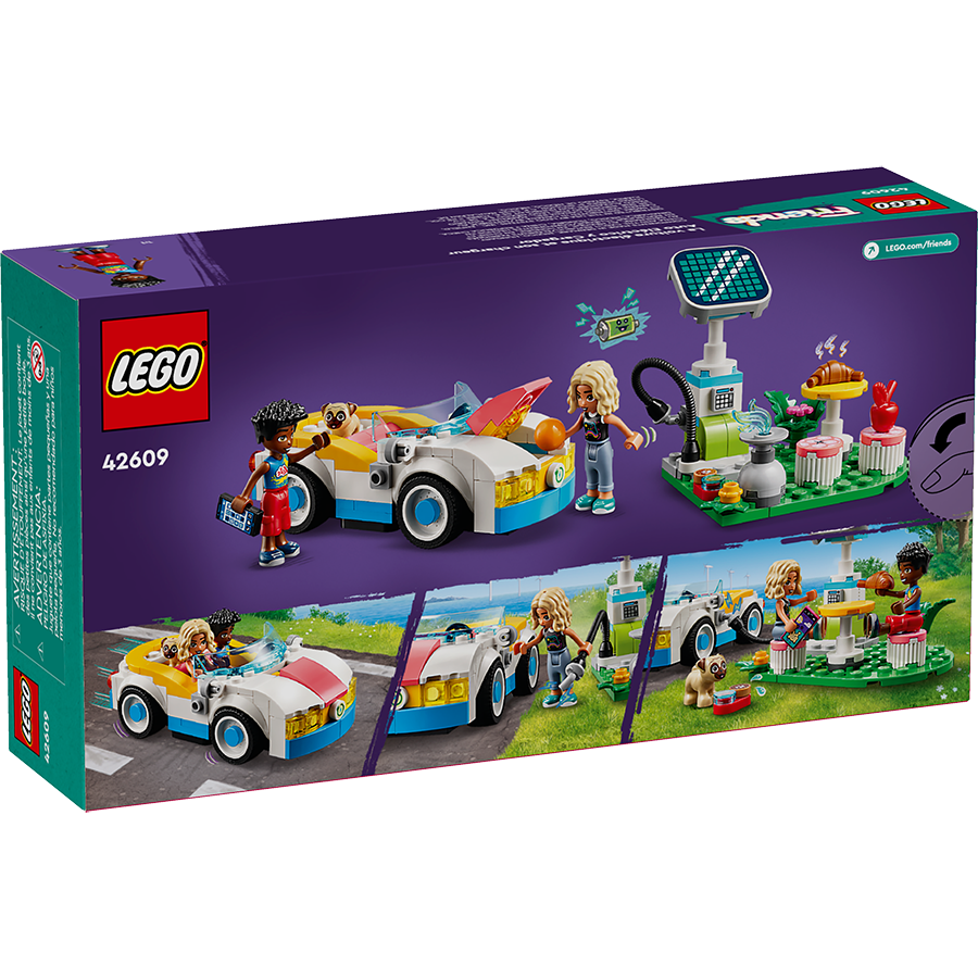 Đồ Chơi Lắp Ráp Lego Xe Điện Và Trạm Sạc Điện 42609