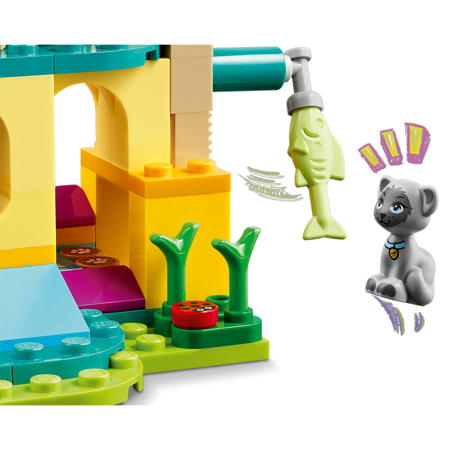 Đồ Chơi Lắp Ráp Lego Khu Vui Chơi Cho Mèo Con 42612