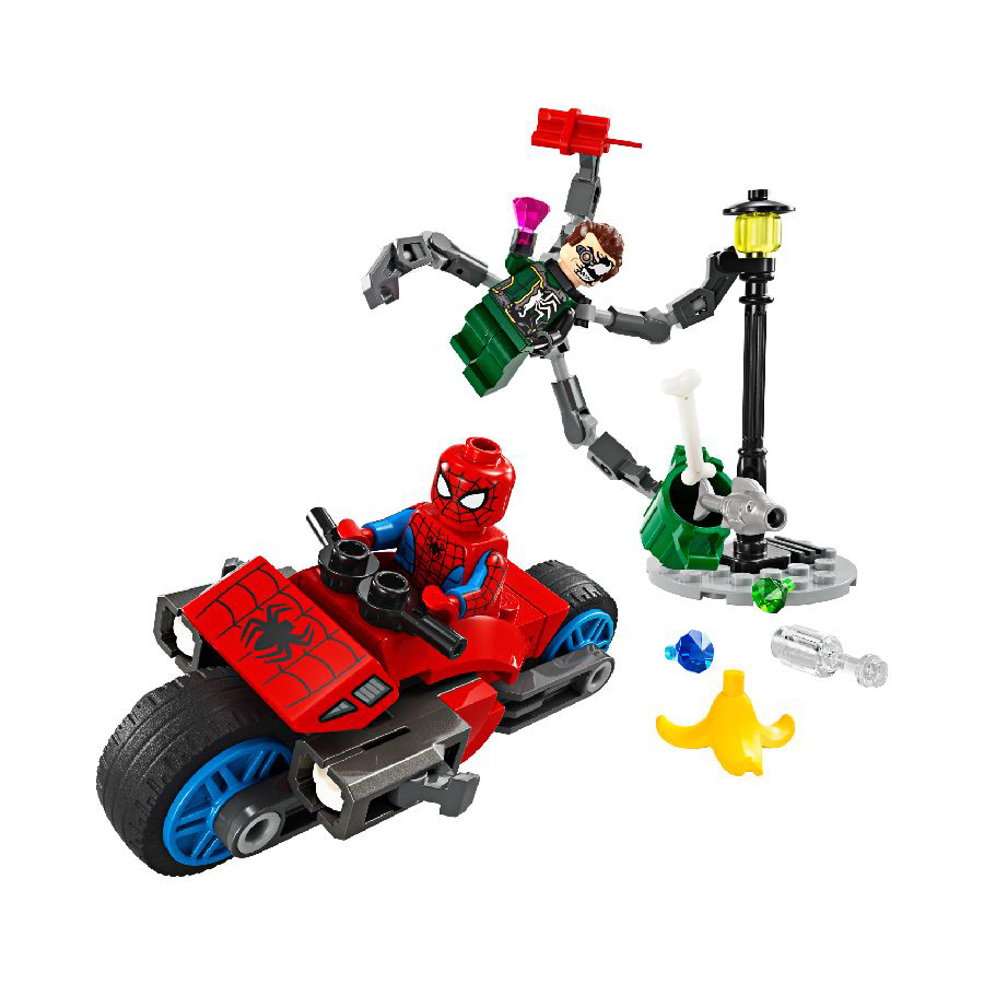 Đồ Chơi Lắp Ráp Lego Người Nhện Đối Đầu Tiến Sĩ OCK 76275