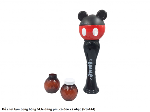 Đồ Chơi Làm Bong Bóng M.Le Dùng Pin, Có Đèn Và Nhạc (RS-144)