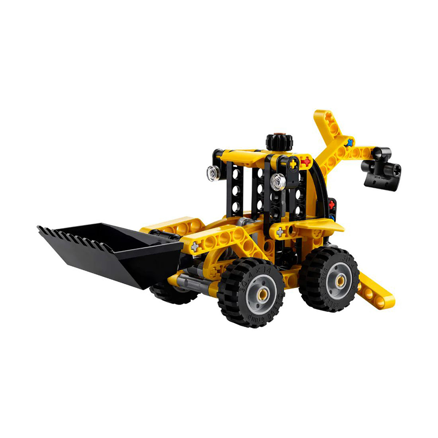 Đồ Chơi Xe Máy Đào Và Máy Xúc Kết Hợp 42197