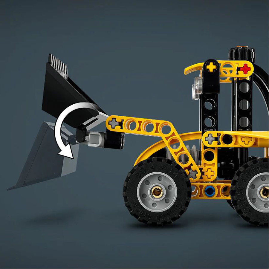Đồ Chơi Xe Máy Đào Và Máy Xúc Kết Hợp 42197