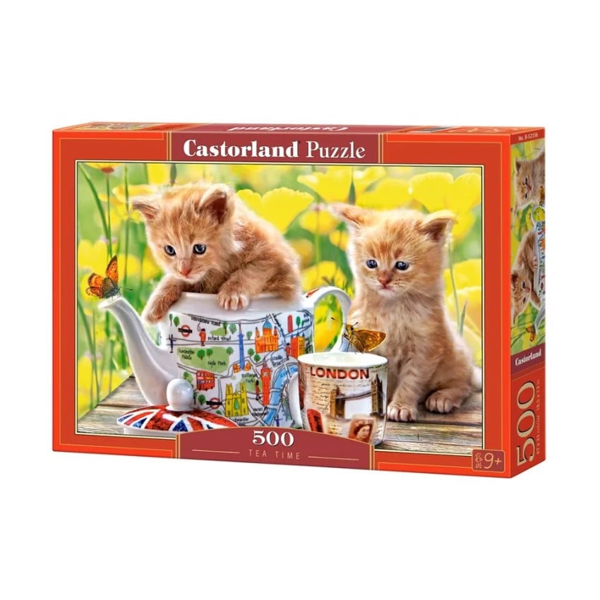 Đồ Chơi Xếp Hình 500 Mảnh Puzzle Tea Time Castroland B52356