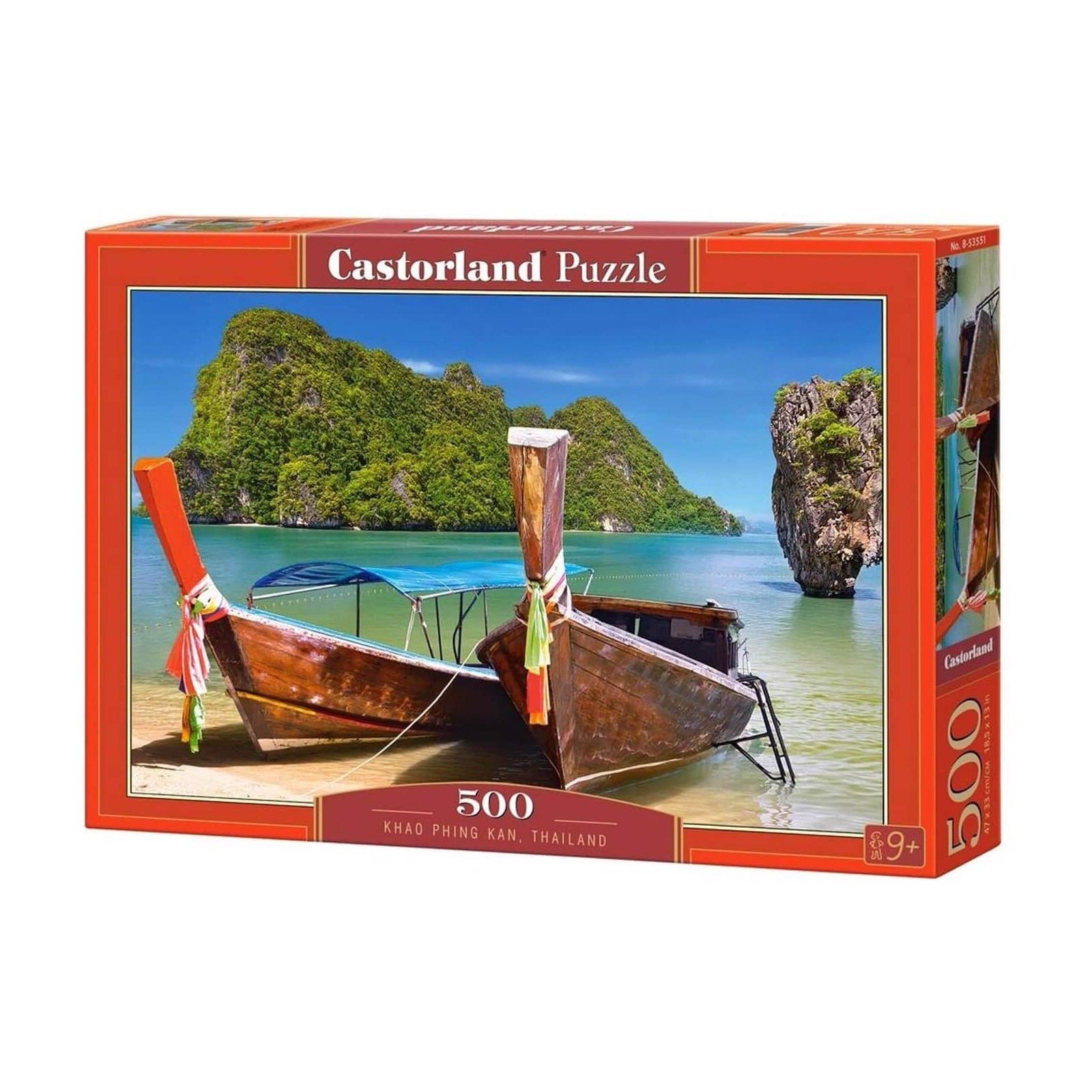Đồ Chơi Xếp Hình Puzzle Khao Phing Kan Thailand 500 Mảnh Castorland B-53551