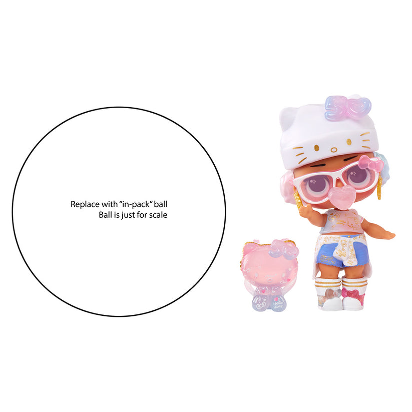 Đồ Chơi Banh LOL Búp Bê Mèo Hello Kitty 594604-EUC