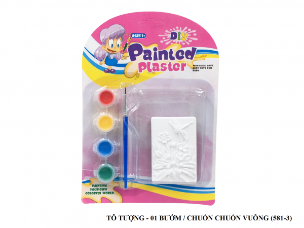 Tô Tượng 01 Bướm / Chuồn Chuồn Vuông 581-3
